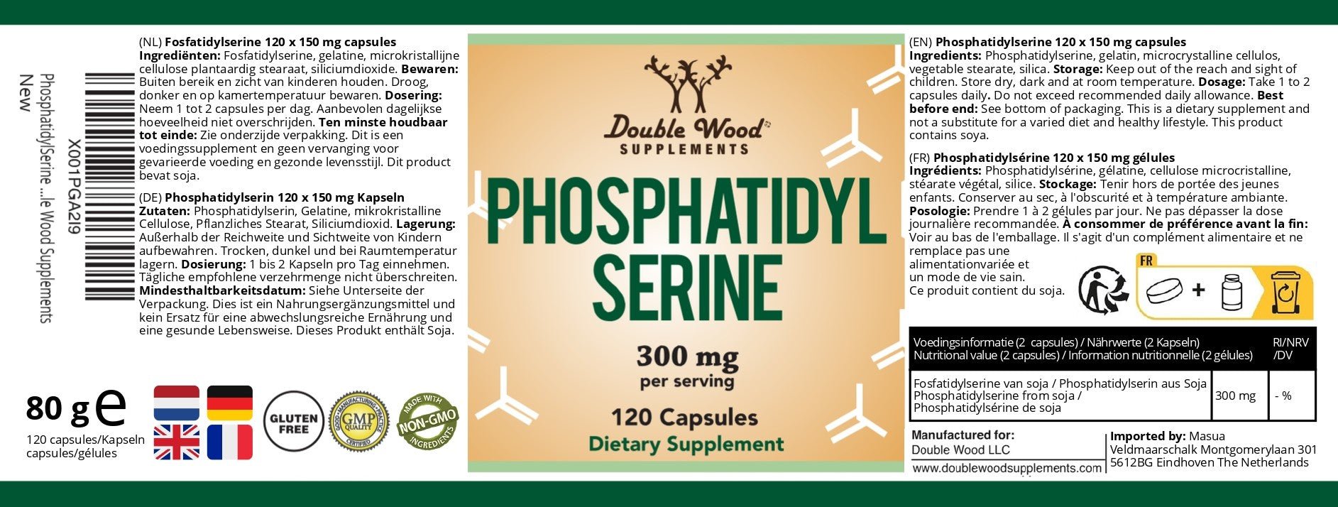 Double Wood Fosfatidylserine